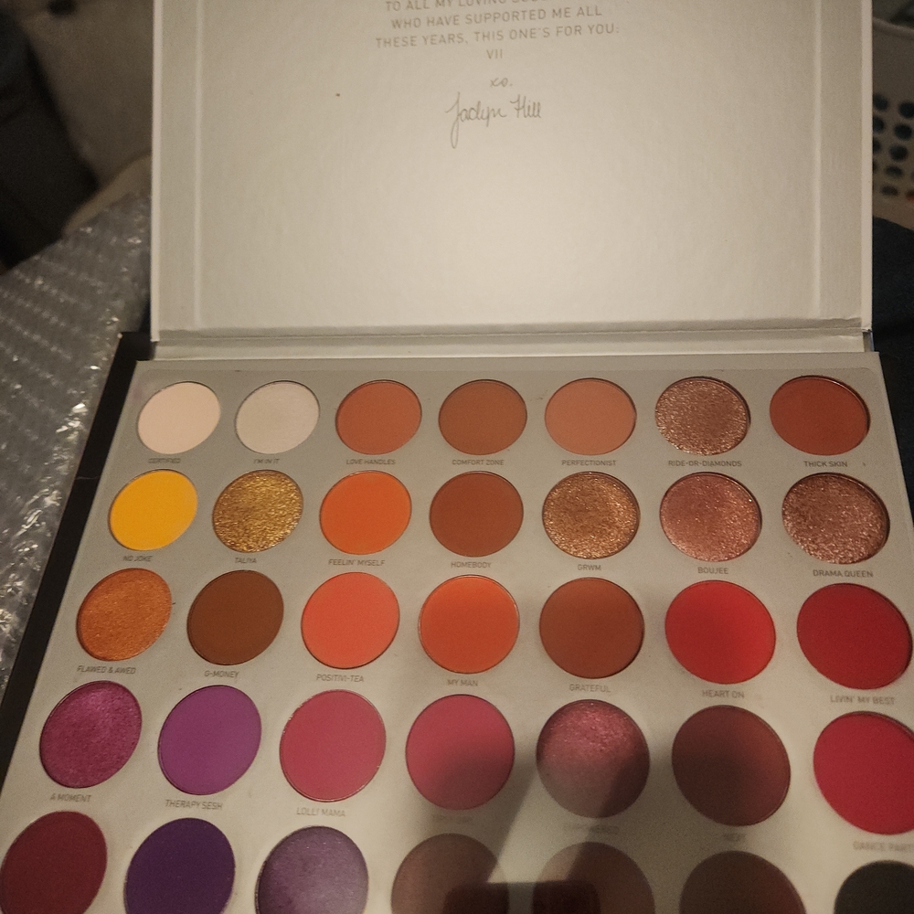 Morphe Multi-Tone Eyeshadow Palette — Warm Oranges, Pinks & Golds